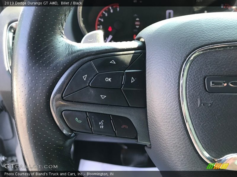Billet / Black 2019 Dodge Durango GT AWD