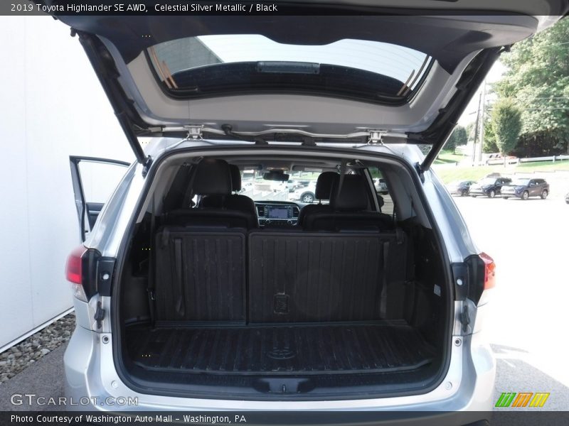 Celestial Silver Metallic / Black 2019 Toyota Highlander SE AWD