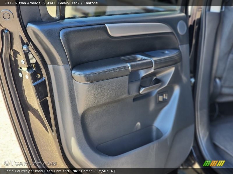 Galaxy Black / Charcoal 2012 Nissan Armada SV 4WD