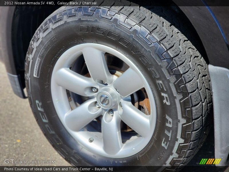 Galaxy Black / Charcoal 2012 Nissan Armada SV 4WD