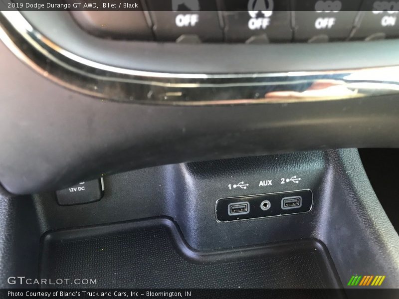 Billet / Black 2019 Dodge Durango GT AWD
