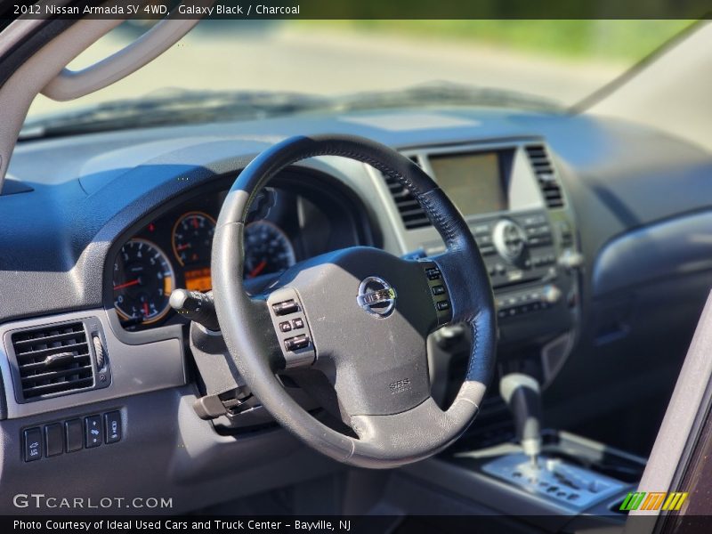 Galaxy Black / Charcoal 2012 Nissan Armada SV 4WD