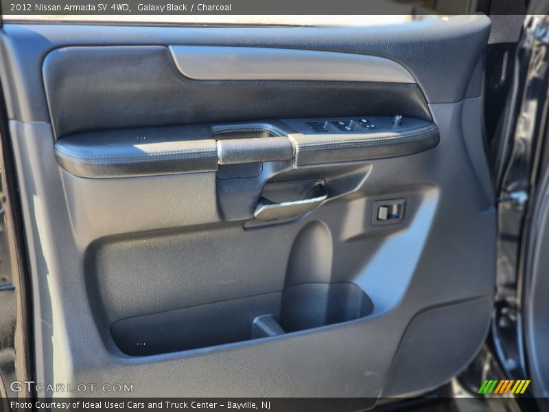 Galaxy Black / Charcoal 2012 Nissan Armada SV 4WD