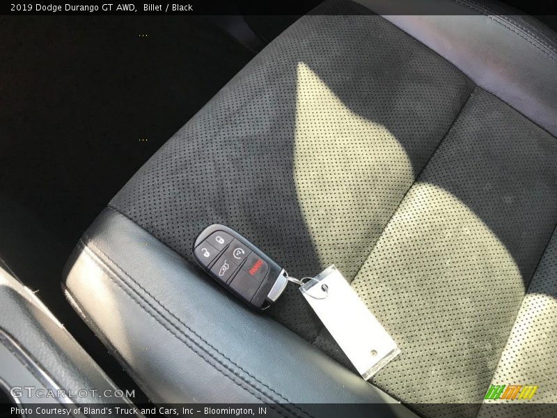 Billet / Black 2019 Dodge Durango GT AWD