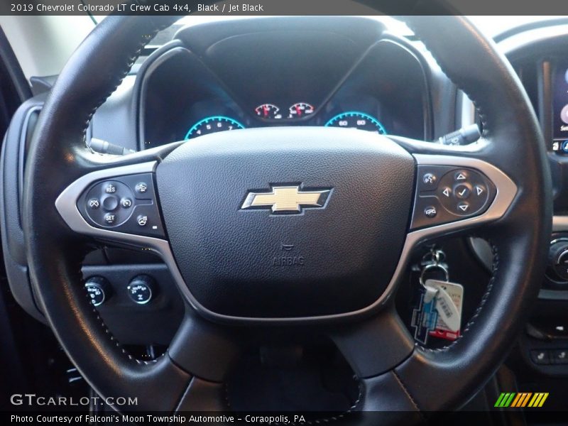 Black / Jet Black 2019 Chevrolet Colorado LT Crew Cab 4x4