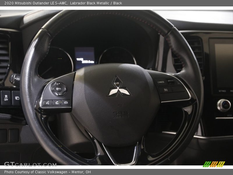 Labrador Black Metallic / Black 2020 Mitsubishi Outlander LE S-AWC