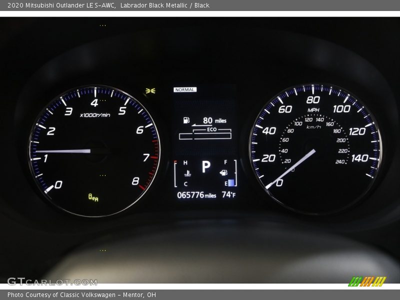 Labrador Black Metallic / Black 2020 Mitsubishi Outlander LE S-AWC