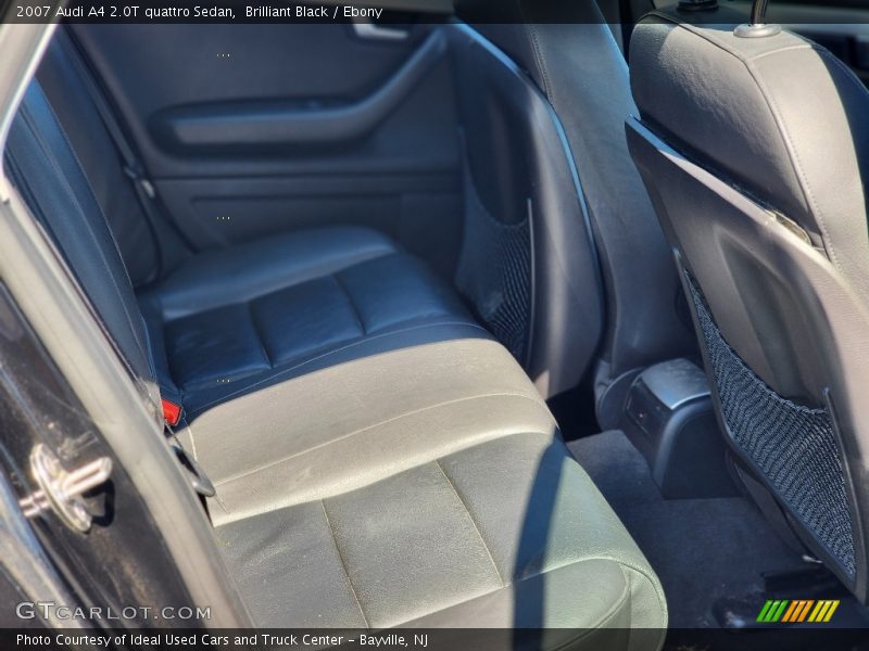 Brilliant Black / Ebony 2007 Audi A4 2.0T quattro Sedan