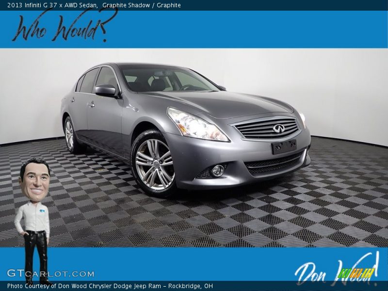 Graphite Shadow / Graphite 2013 Infiniti G 37 x AWD Sedan