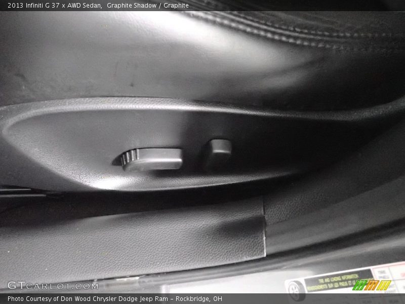 Graphite Shadow / Graphite 2013 Infiniti G 37 x AWD Sedan