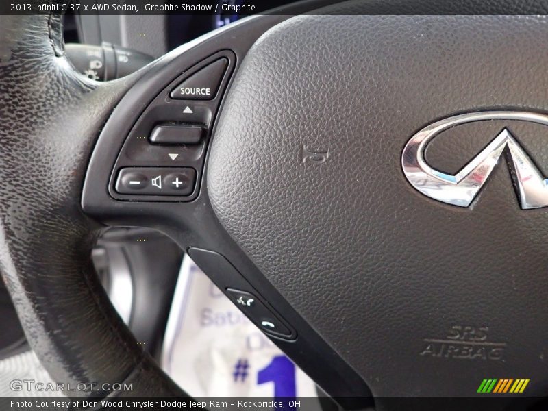 Graphite Shadow / Graphite 2013 Infiniti G 37 x AWD Sedan