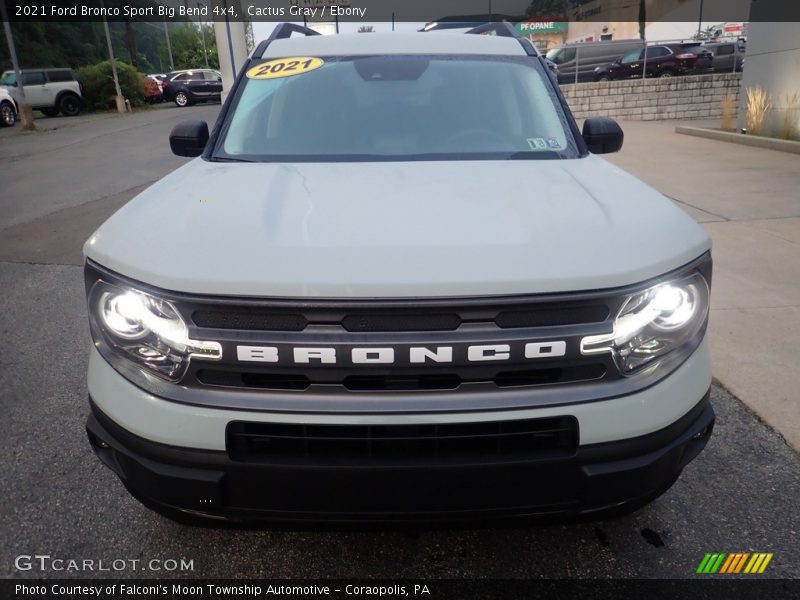 Cactus Gray / Ebony 2021 Ford Bronco Sport Big Bend 4x4