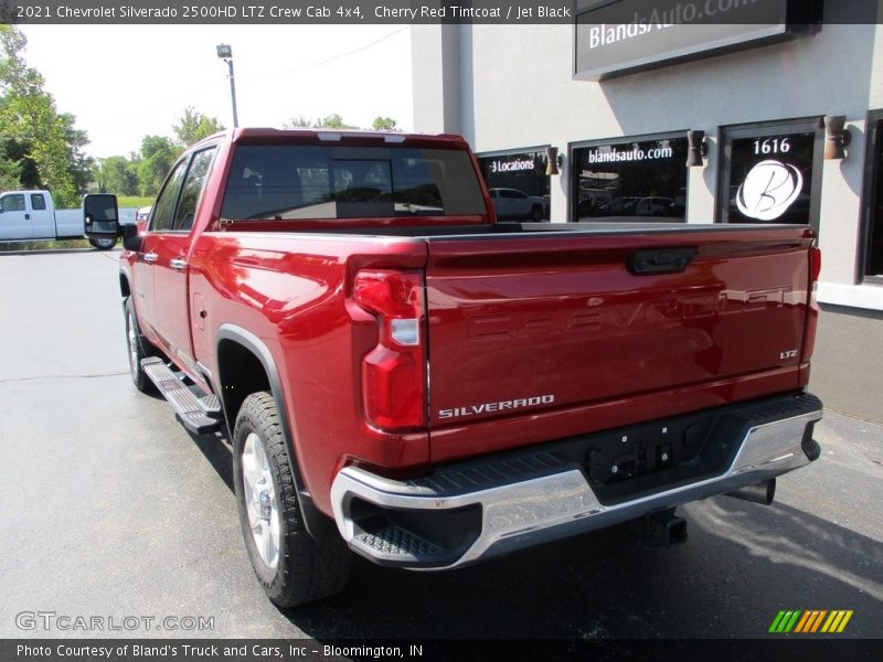 Cherry Red Tintcoat / Jet Black 2021 Chevrolet Silverado 2500HD LTZ Crew Cab 4x4
