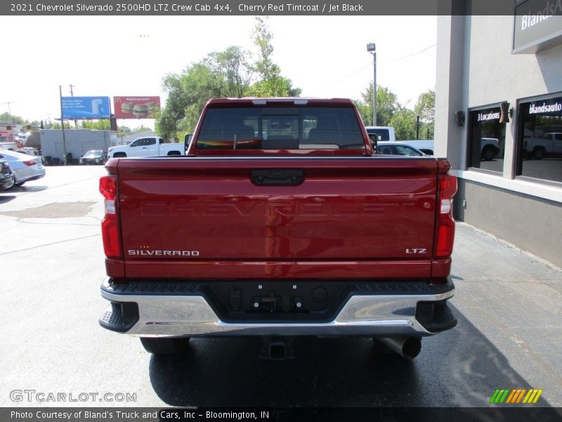 Cherry Red Tintcoat / Jet Black 2021 Chevrolet Silverado 2500HD LTZ Crew Cab 4x4