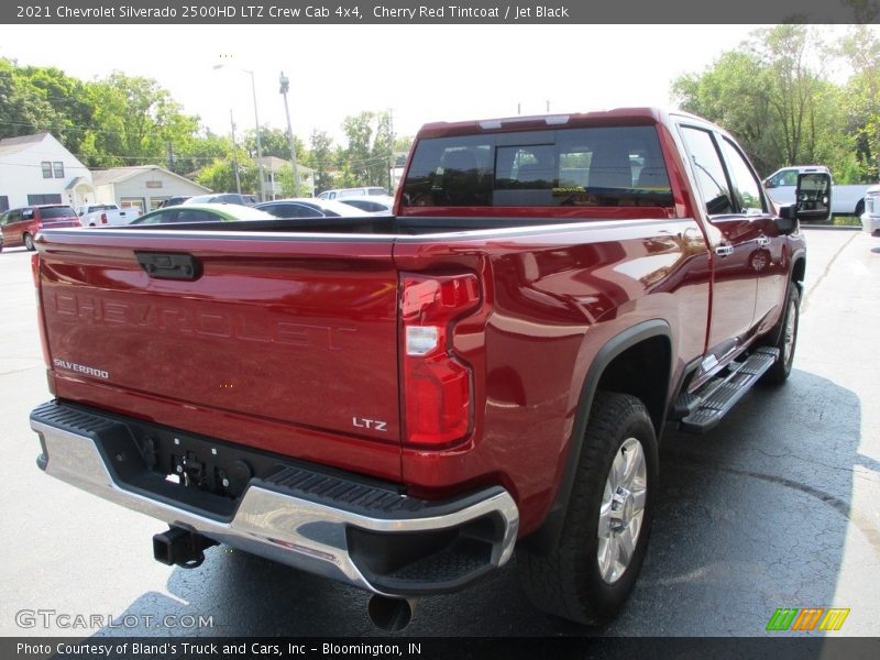 Cherry Red Tintcoat / Jet Black 2021 Chevrolet Silverado 2500HD LTZ Crew Cab 4x4