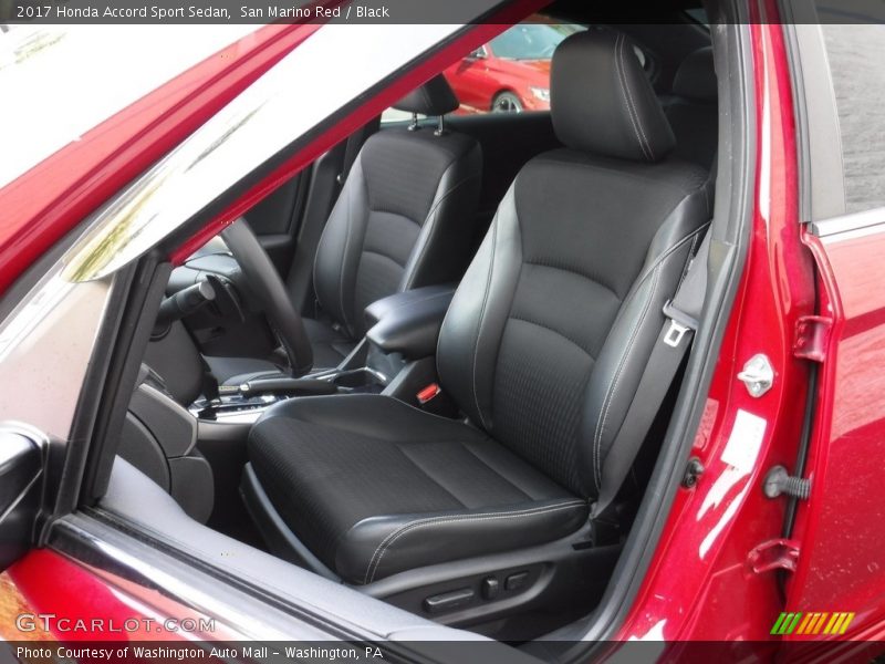 San Marino Red / Black 2017 Honda Accord Sport Sedan