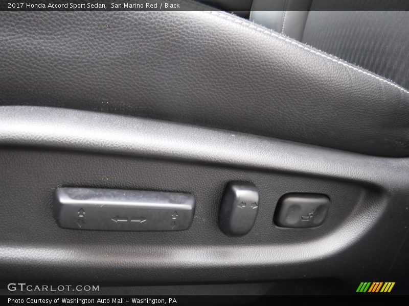 San Marino Red / Black 2017 Honda Accord Sport Sedan