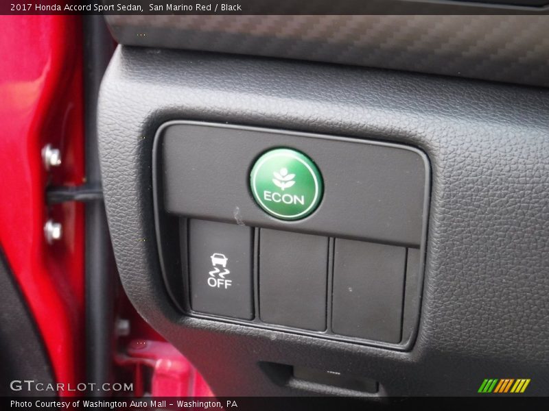 San Marino Red / Black 2017 Honda Accord Sport Sedan