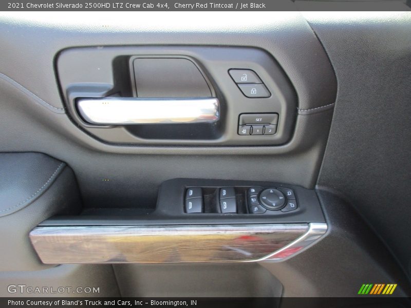 Cherry Red Tintcoat / Jet Black 2021 Chevrolet Silverado 2500HD LTZ Crew Cab 4x4