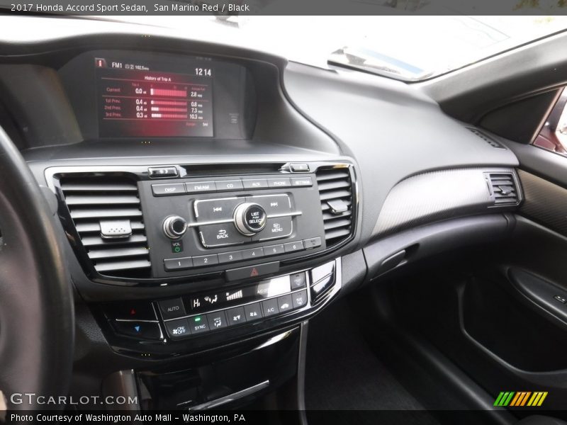 San Marino Red / Black 2017 Honda Accord Sport Sedan