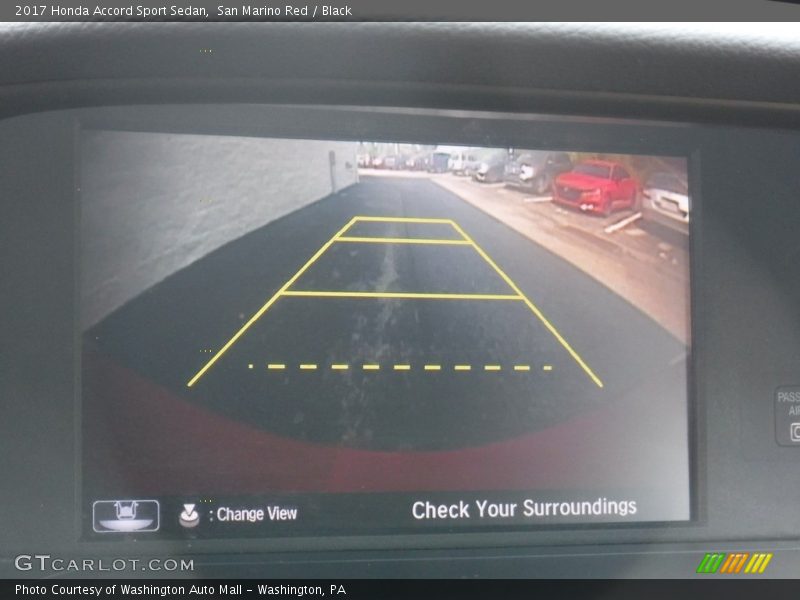 San Marino Red / Black 2017 Honda Accord Sport Sedan