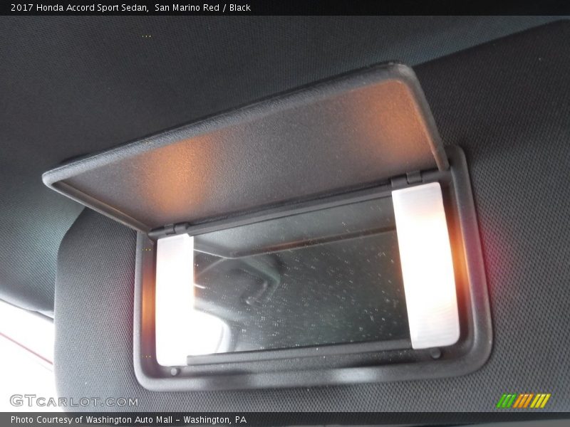 San Marino Red / Black 2017 Honda Accord Sport Sedan