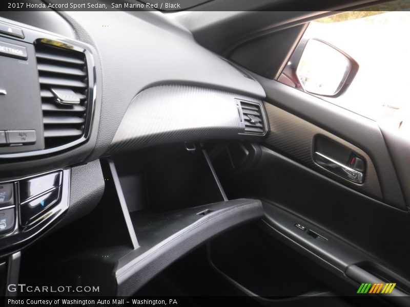 San Marino Red / Black 2017 Honda Accord Sport Sedan