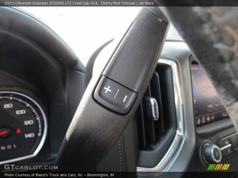 Cherry Red Tintcoat / Jet Black 2021 Chevrolet Silverado 2500HD LTZ Crew Cab 4x4