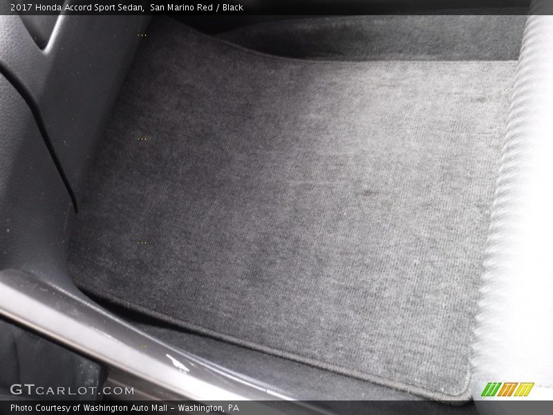San Marino Red / Black 2017 Honda Accord Sport Sedan