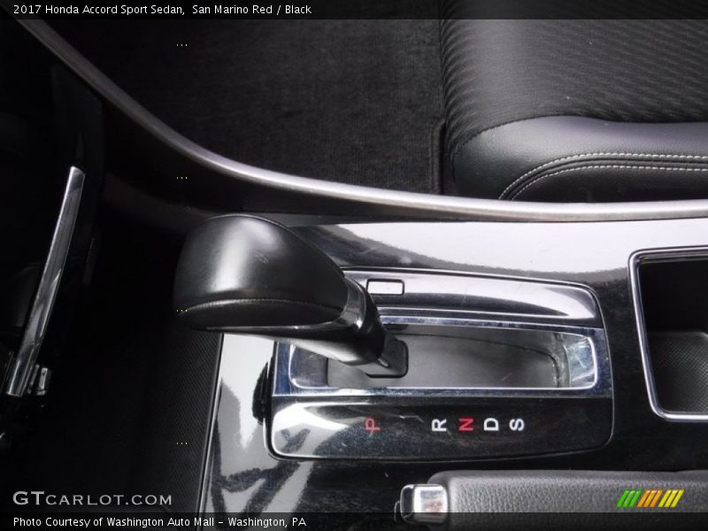 San Marino Red / Black 2017 Honda Accord Sport Sedan