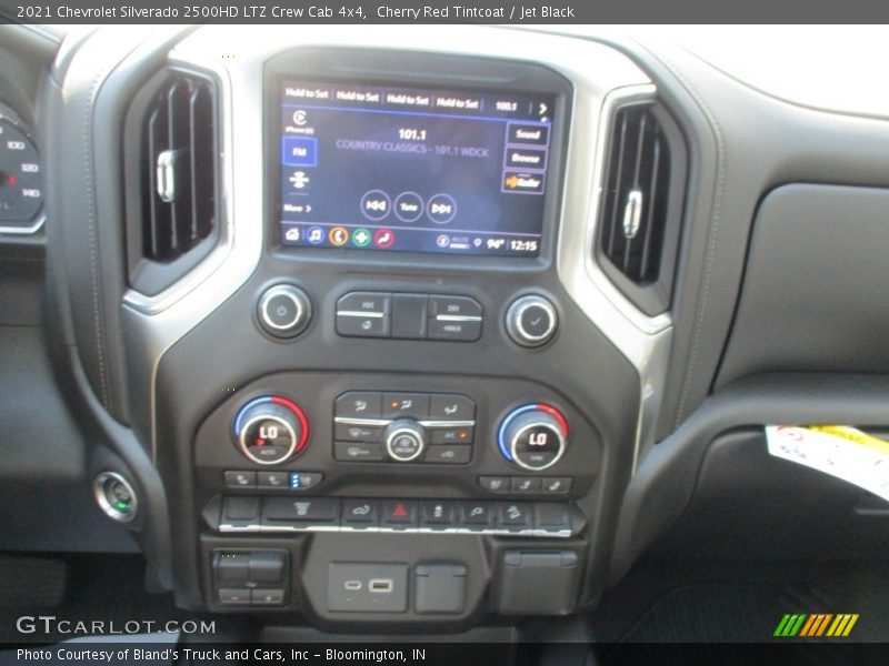 Cherry Red Tintcoat / Jet Black 2021 Chevrolet Silverado 2500HD LTZ Crew Cab 4x4