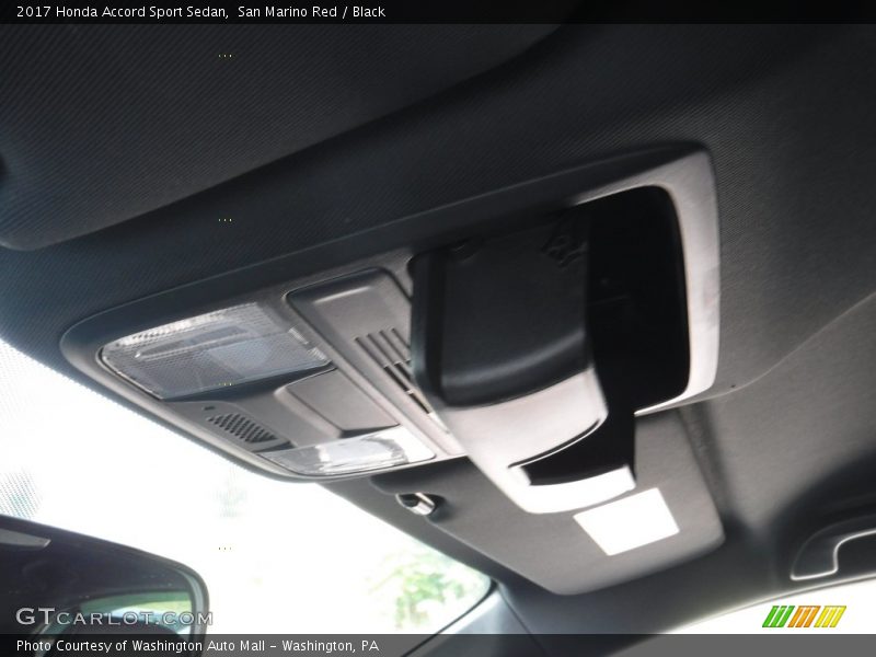 San Marino Red / Black 2017 Honda Accord Sport Sedan