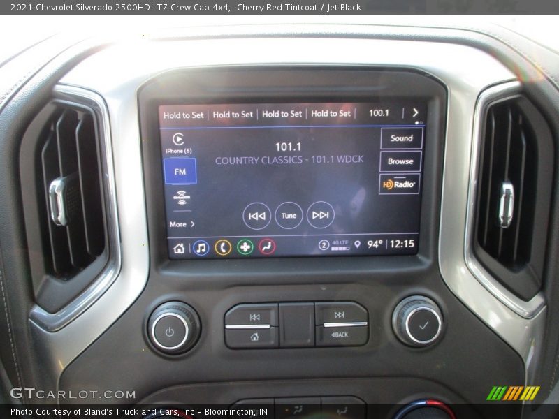 Cherry Red Tintcoat / Jet Black 2021 Chevrolet Silverado 2500HD LTZ Crew Cab 4x4