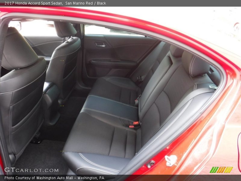 San Marino Red / Black 2017 Honda Accord Sport Sedan
