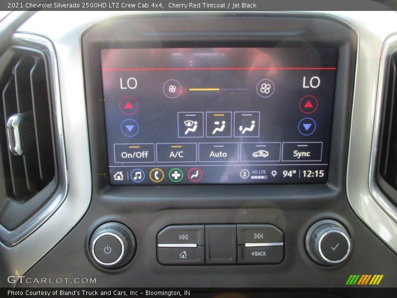 Cherry Red Tintcoat / Jet Black 2021 Chevrolet Silverado 2500HD LTZ Crew Cab 4x4