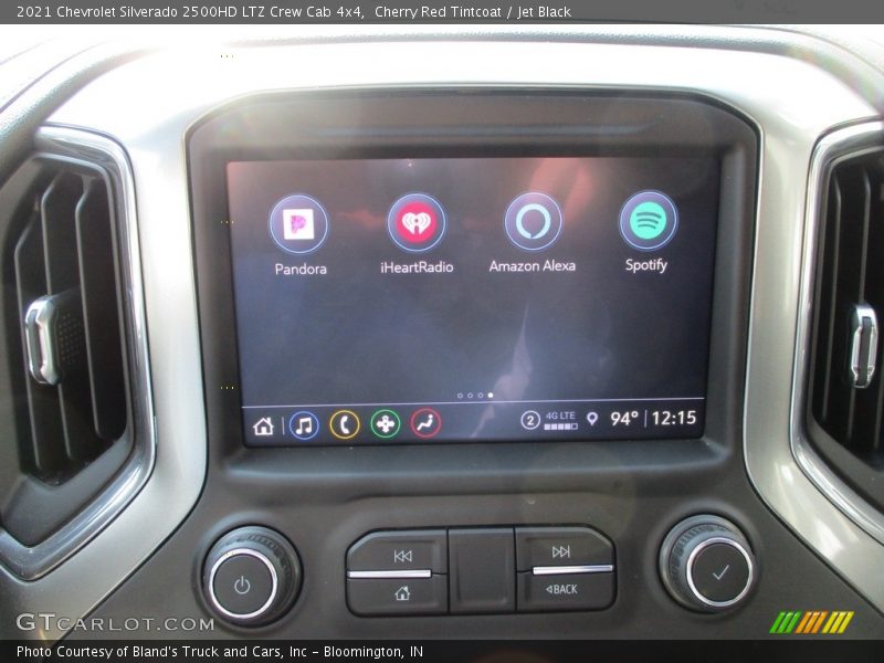 Cherry Red Tintcoat / Jet Black 2021 Chevrolet Silverado 2500HD LTZ Crew Cab 4x4