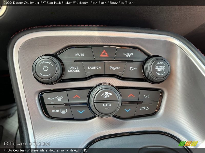 Controls of 2022 Challenger R/T Scat Pack Shaker Widebody