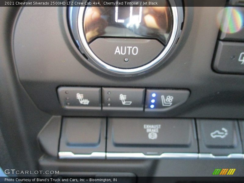 Cherry Red Tintcoat / Jet Black 2021 Chevrolet Silverado 2500HD LTZ Crew Cab 4x4