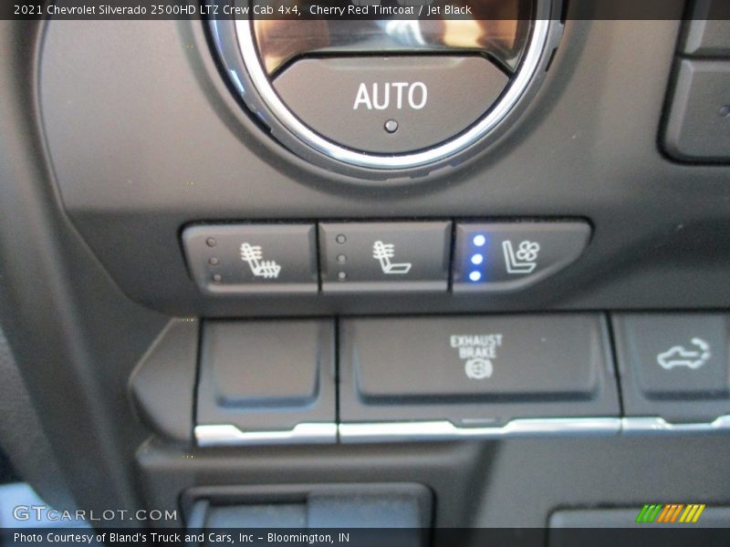 Cherry Red Tintcoat / Jet Black 2021 Chevrolet Silverado 2500HD LTZ Crew Cab 4x4