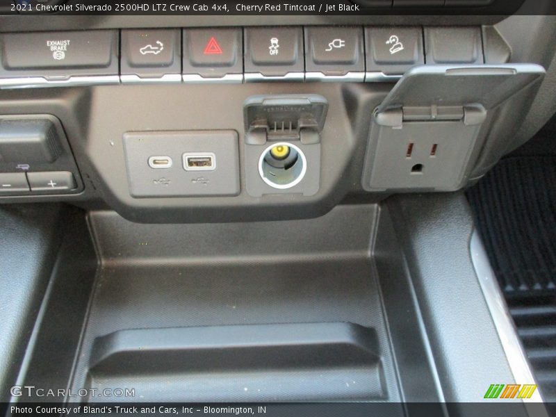 Cherry Red Tintcoat / Jet Black 2021 Chevrolet Silverado 2500HD LTZ Crew Cab 4x4