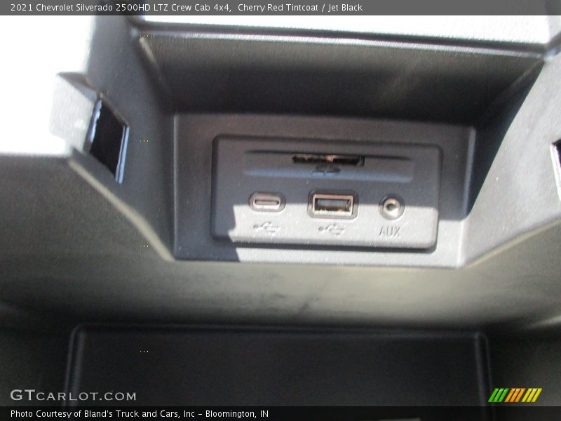 Cherry Red Tintcoat / Jet Black 2021 Chevrolet Silverado 2500HD LTZ Crew Cab 4x4