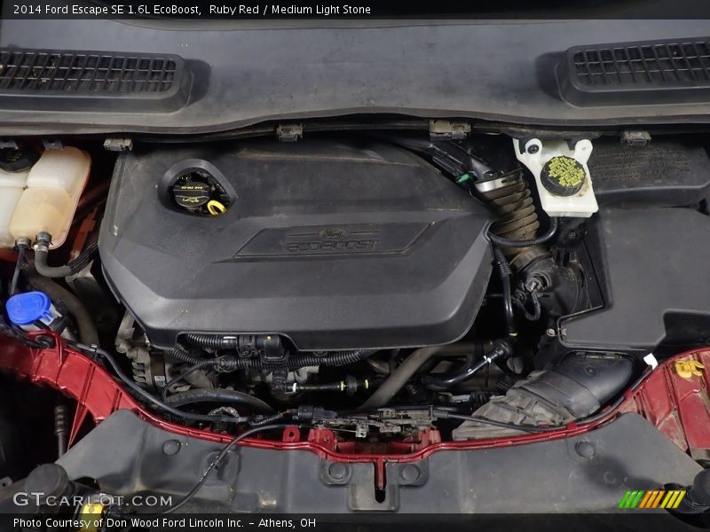 Ruby Red / Medium Light Stone 2014 Ford Escape SE 1.6L EcoBoost