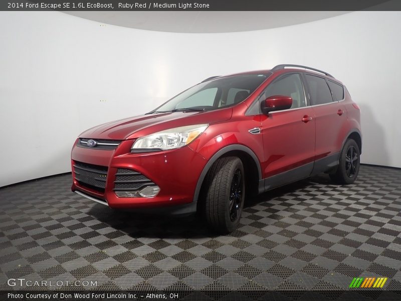 Ruby Red / Medium Light Stone 2014 Ford Escape SE 1.6L EcoBoost