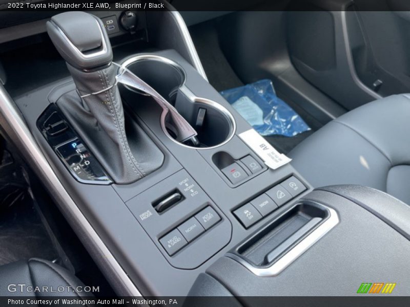 Blueprint / Black 2022 Toyota Highlander XLE AWD