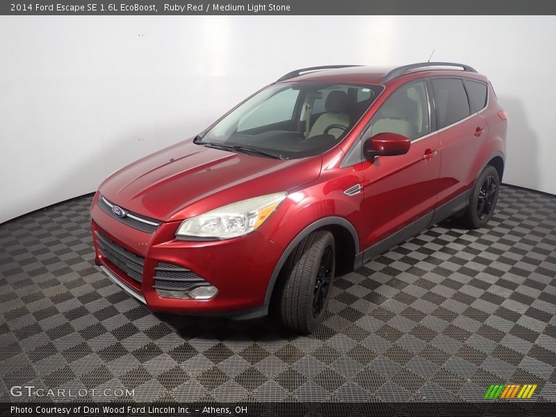Ruby Red / Medium Light Stone 2014 Ford Escape SE 1.6L EcoBoost