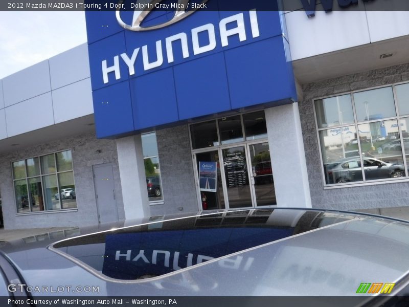 Dolphin Gray Mica / Black 2012 Mazda MAZDA3 i Touring 4 Door