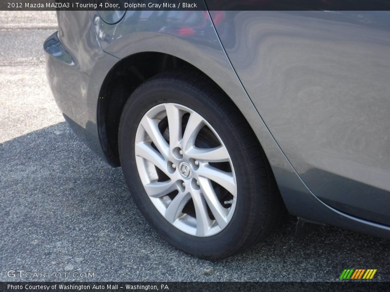 Dolphin Gray Mica / Black 2012 Mazda MAZDA3 i Touring 4 Door