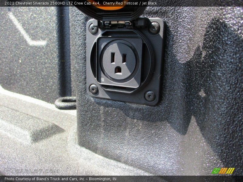 Cherry Red Tintcoat / Jet Black 2021 Chevrolet Silverado 2500HD LTZ Crew Cab 4x4