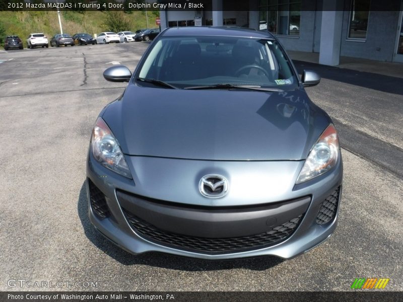 Dolphin Gray Mica / Black 2012 Mazda MAZDA3 i Touring 4 Door