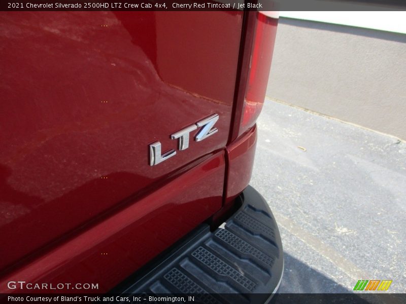 Cherry Red Tintcoat / Jet Black 2021 Chevrolet Silverado 2500HD LTZ Crew Cab 4x4